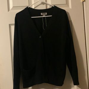 Edwards Navy Cardigan